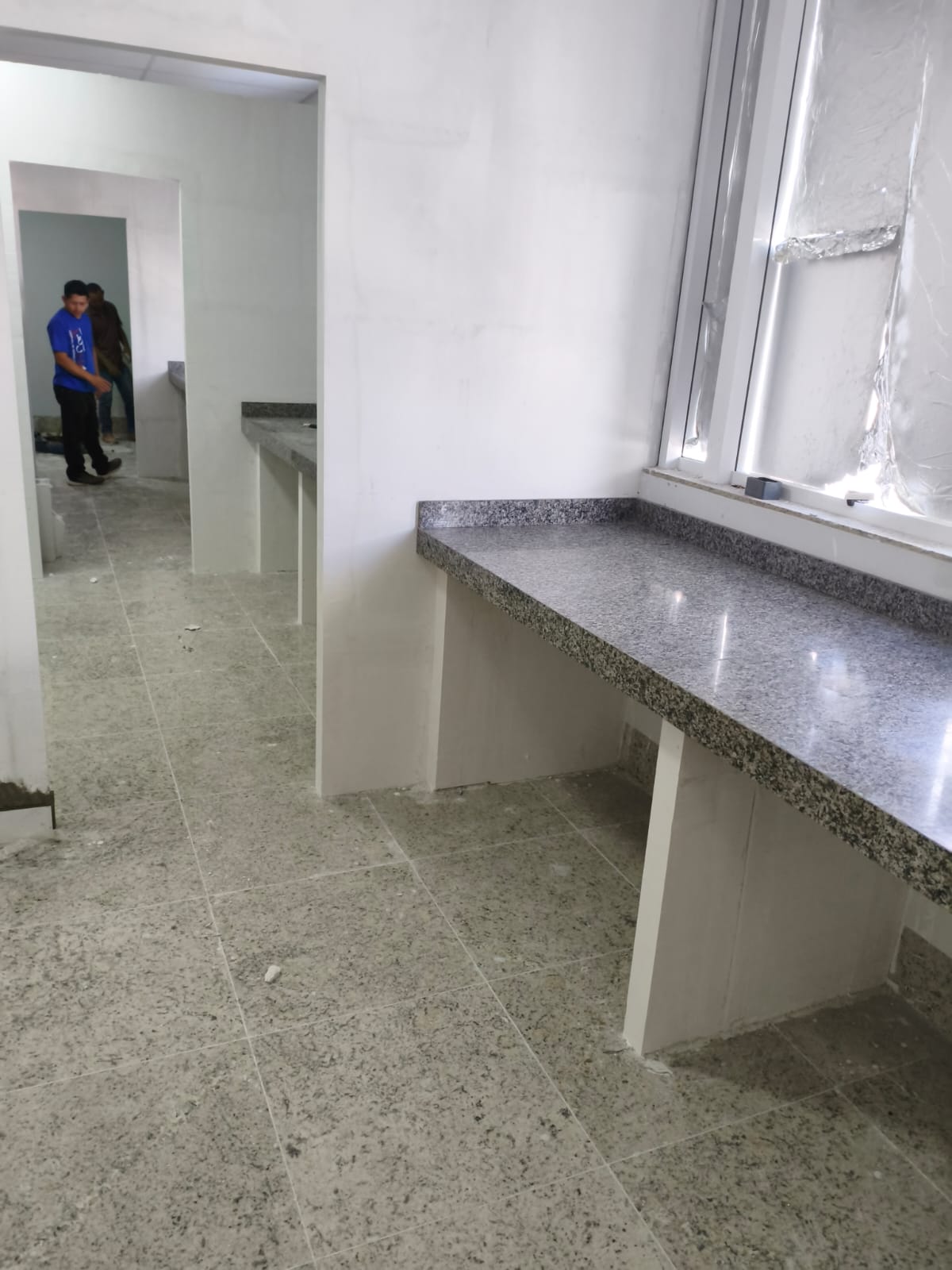 Peitoril de janela em granito
